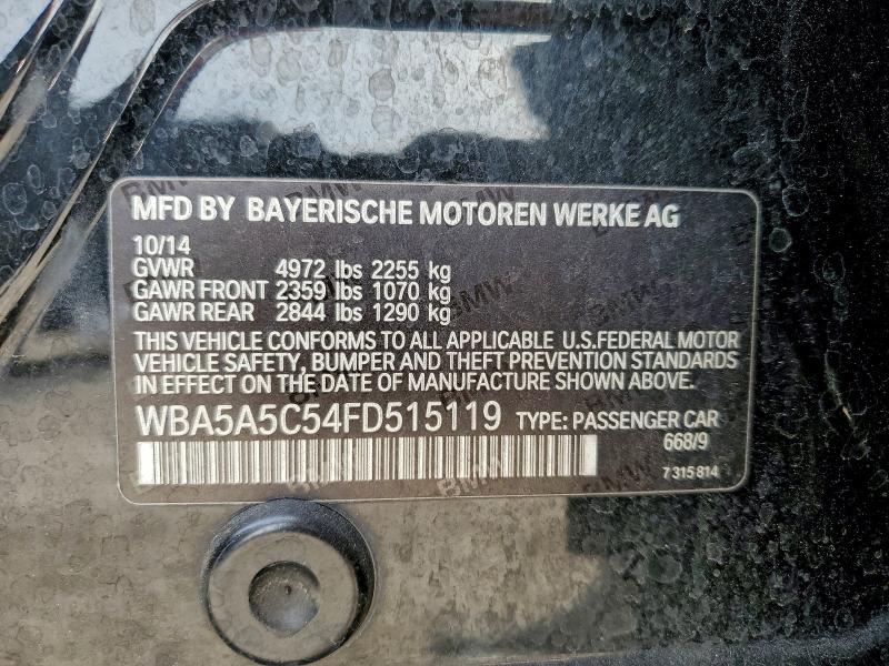 2015 BMW 528 I #3318022407