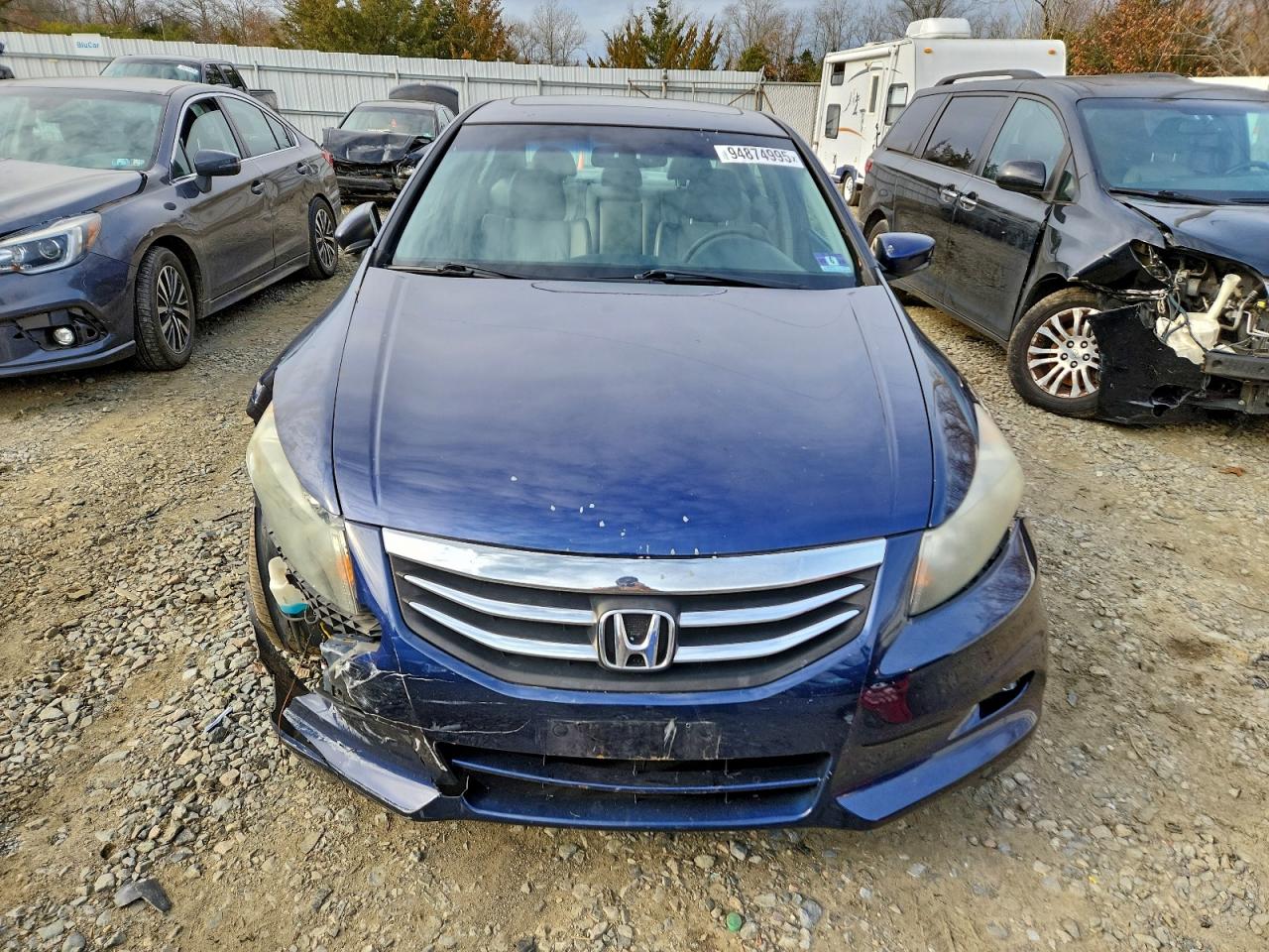Lot #3309268625 2011 HONDA ACCORD EXL