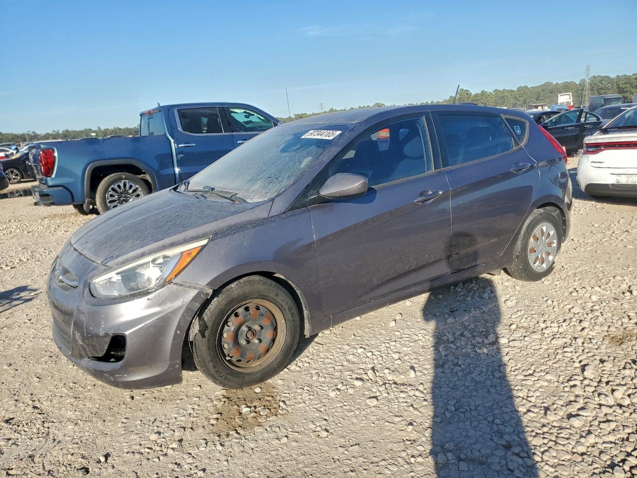 Lot #3316705412 2015 HYUNDAI ACCENT GS