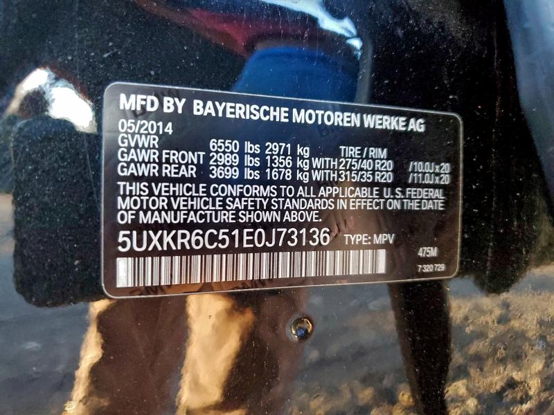 2014 BMW X5 XDRIVE5 #3305301338