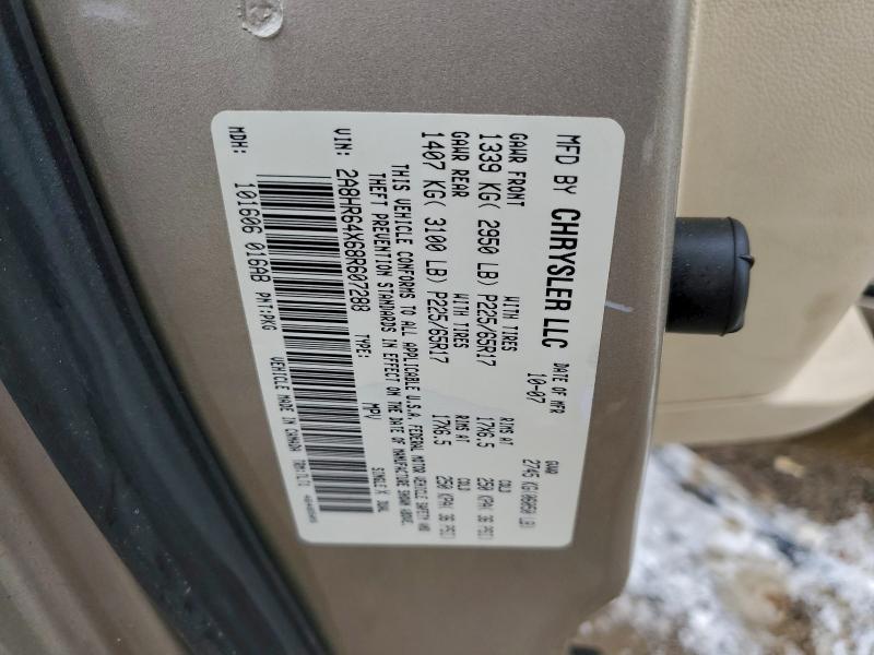 2008 CHRYSLER TOWN & COU #3308265168