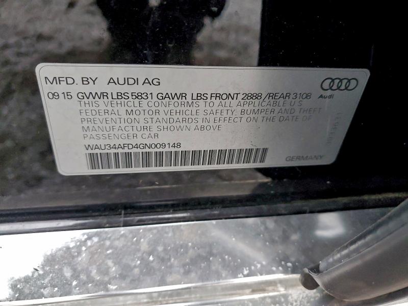 2016 AUDI A8 L QUATT #3303878714