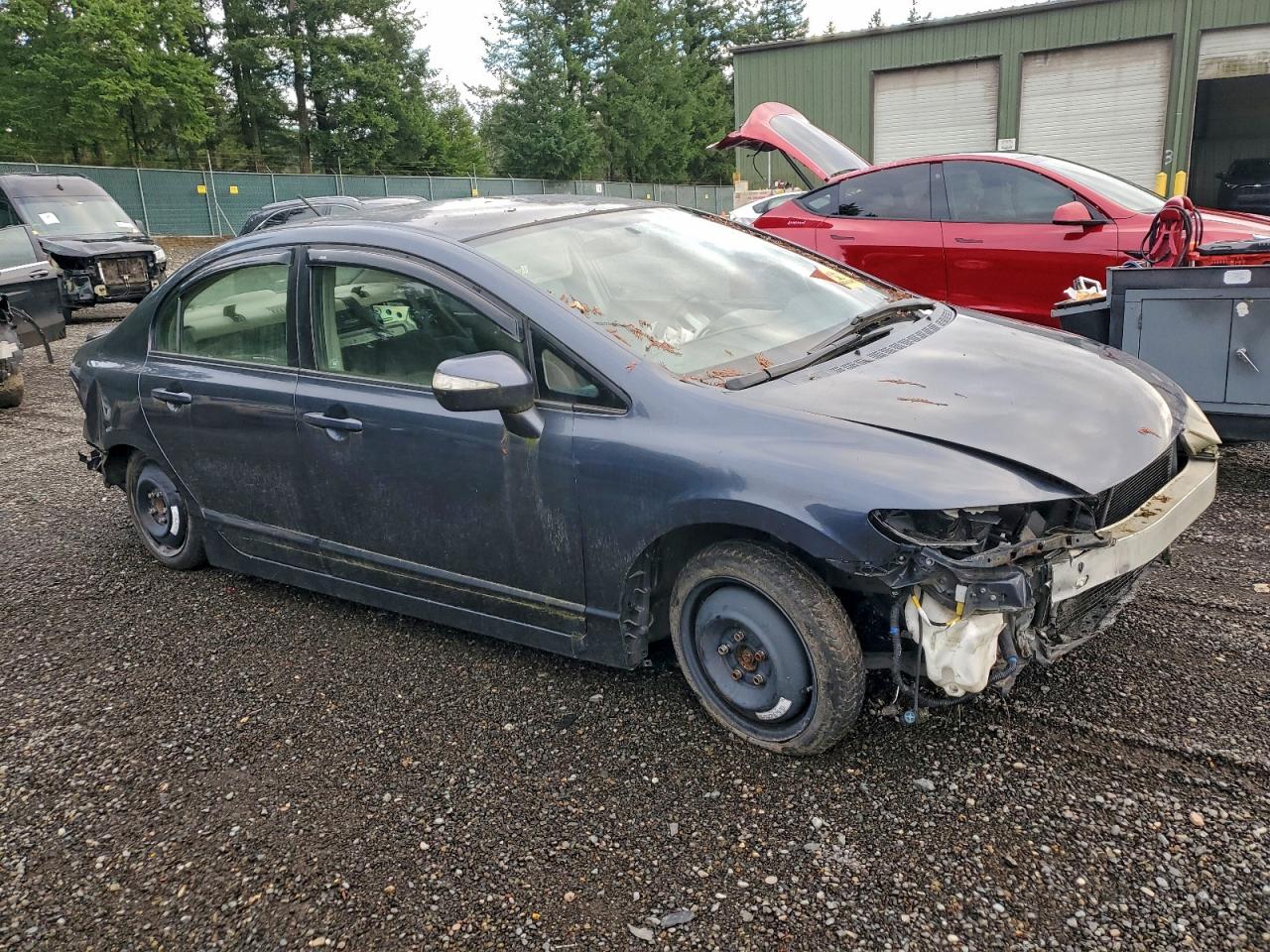 Lot #3315919093 2007 HONDA CIVIC HYBR