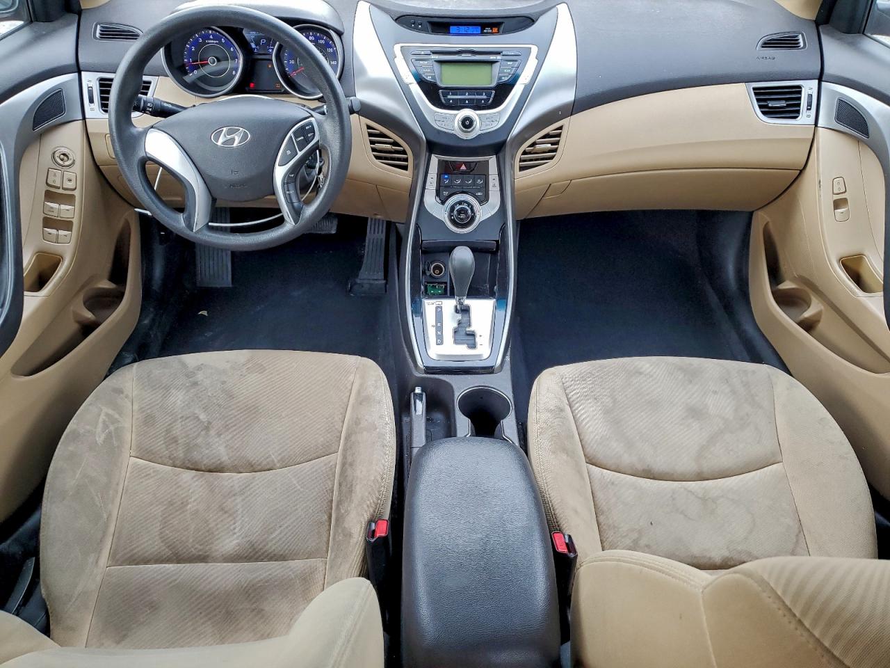 Lot #3311696275 2012 HYUNDAI ELANTRA GL