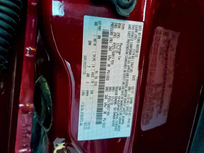 2017 FORD C-MAX TITA #3305302311