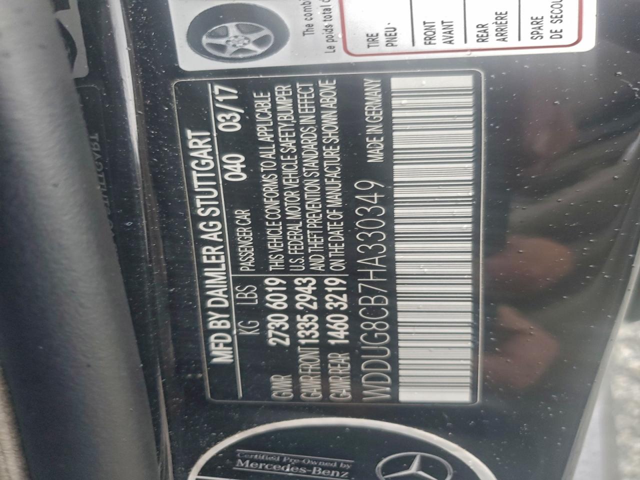 MERCEDES-BENZ S-CLASS 550