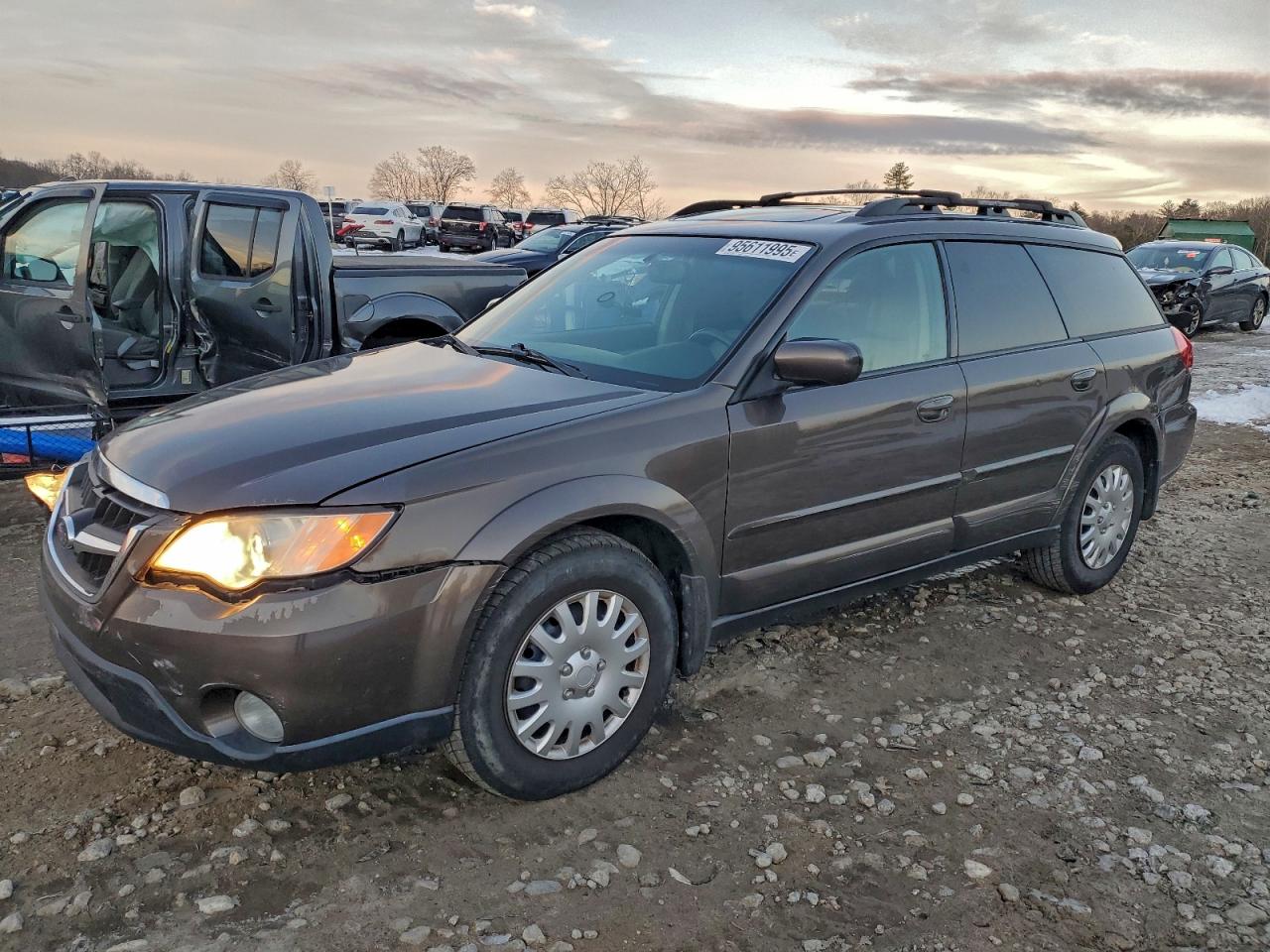 Lot #3315814352 2009 SUBARU OUTBACK 2.