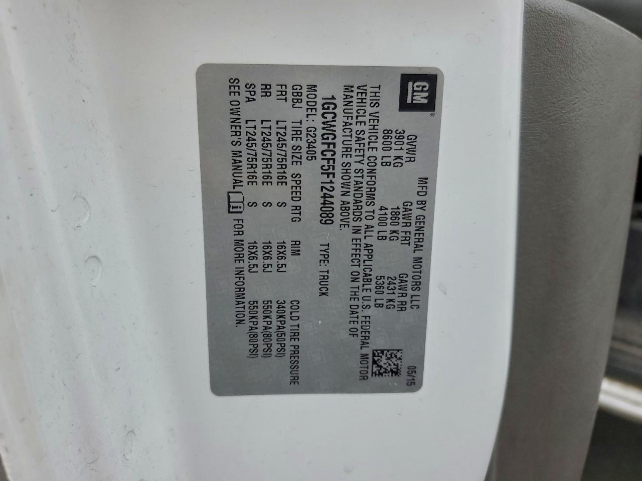 CHEVROLET EXPRESS G2