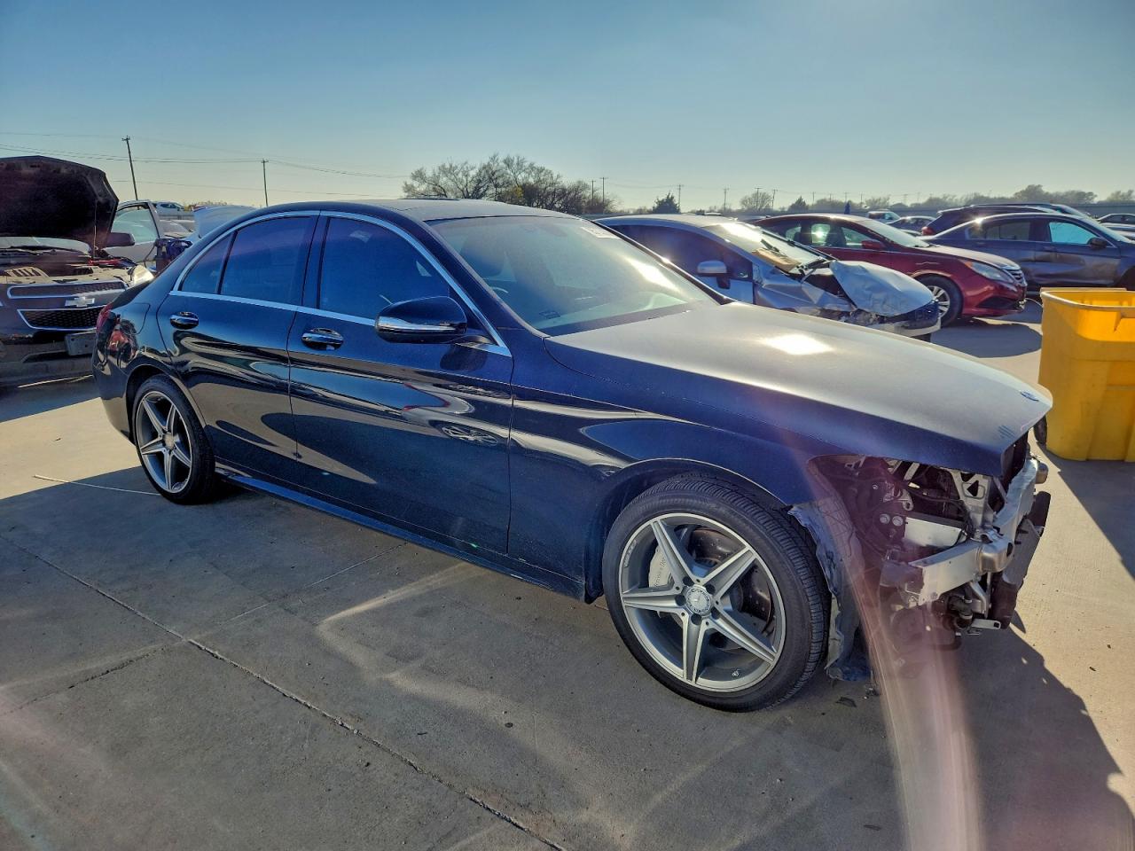 Lot #3318142382 2015 MERCEDES-BENZ C 300