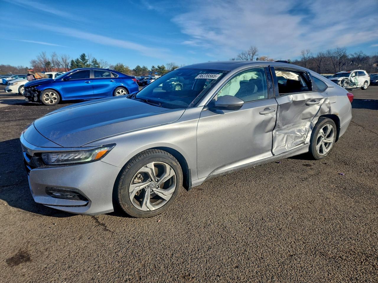 Lot #3316876073 2018 HONDA ACCORD EXL