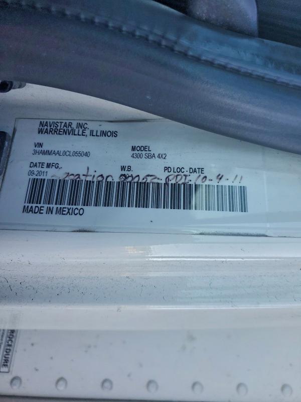 2012 INTERNATIONAL 4000 #3302796912