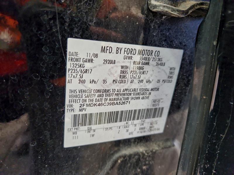 2009 FORD EDGE SE #3311542279