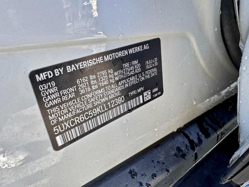 2019 BMW X5 XDRIVE4 #3301766337