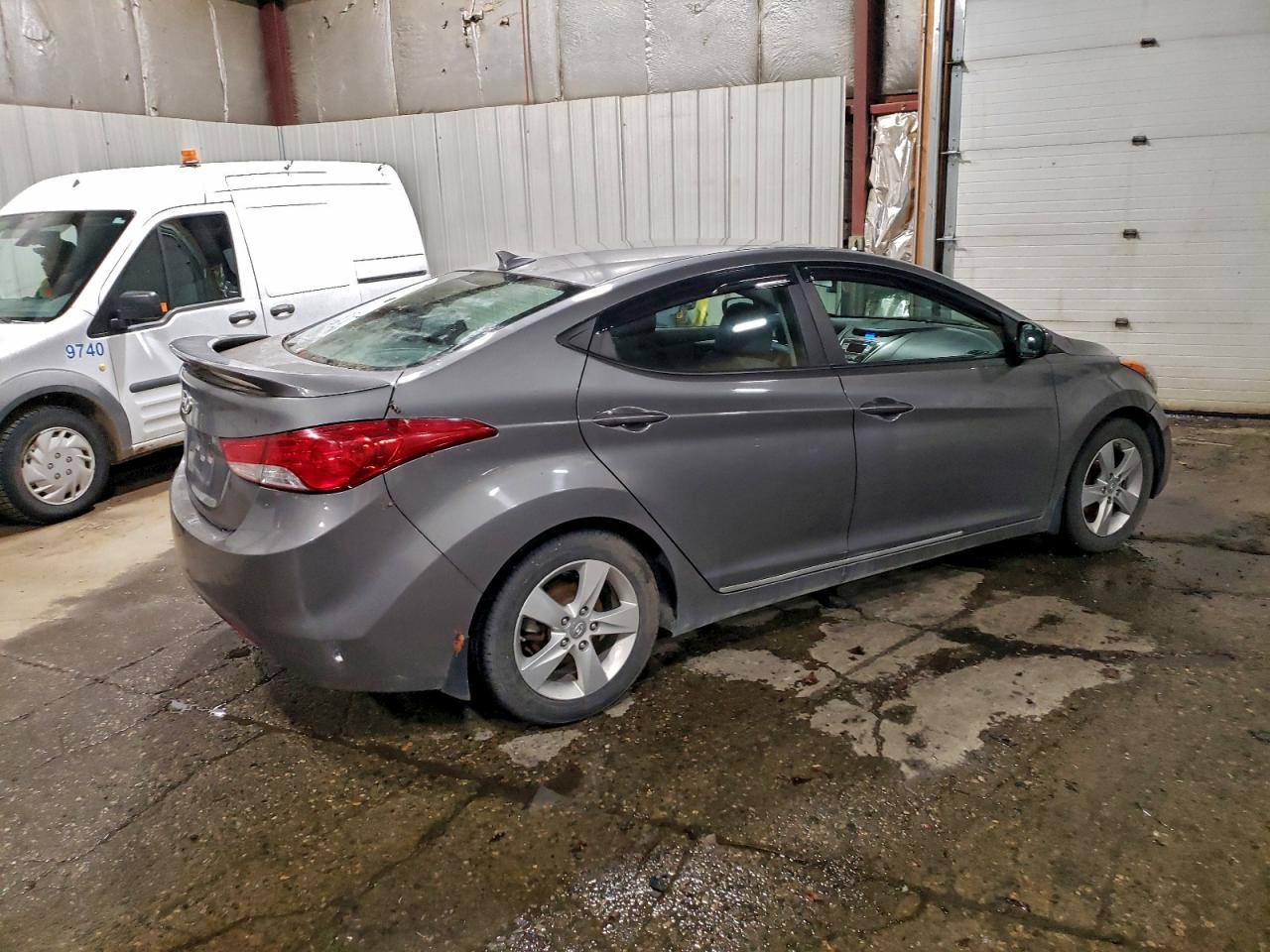 Lot #3308773996 2013 HYUNDAI ELANTRA GL