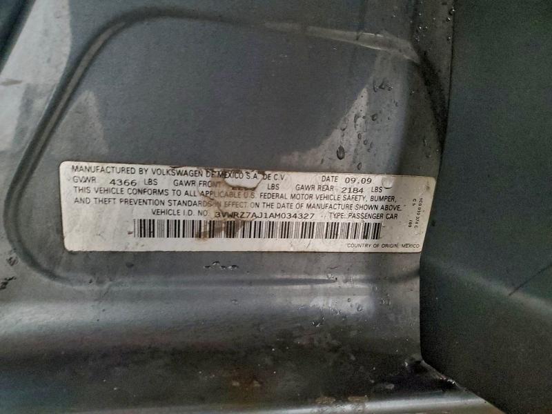 2010 VOLKSWAGEN JETTA SE #3311697252