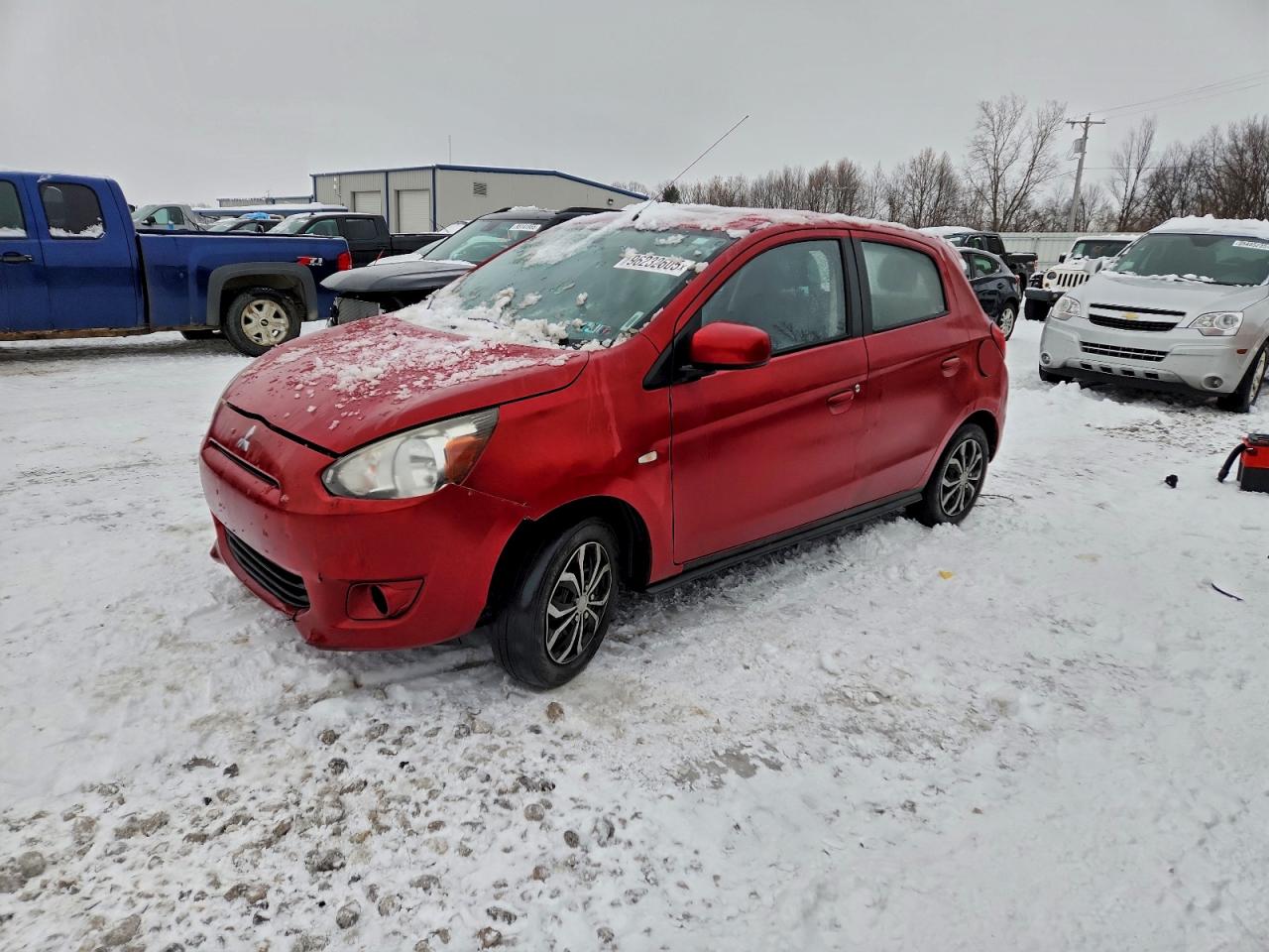 Lot #3310453350 2014 MITSUBISHI MIRAGE