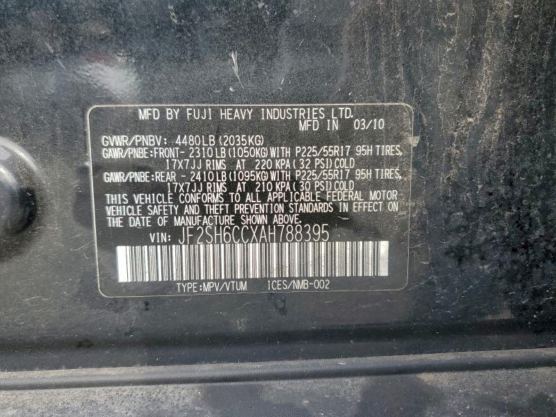 2010 SUBARU FORESTER 2 #3311622278