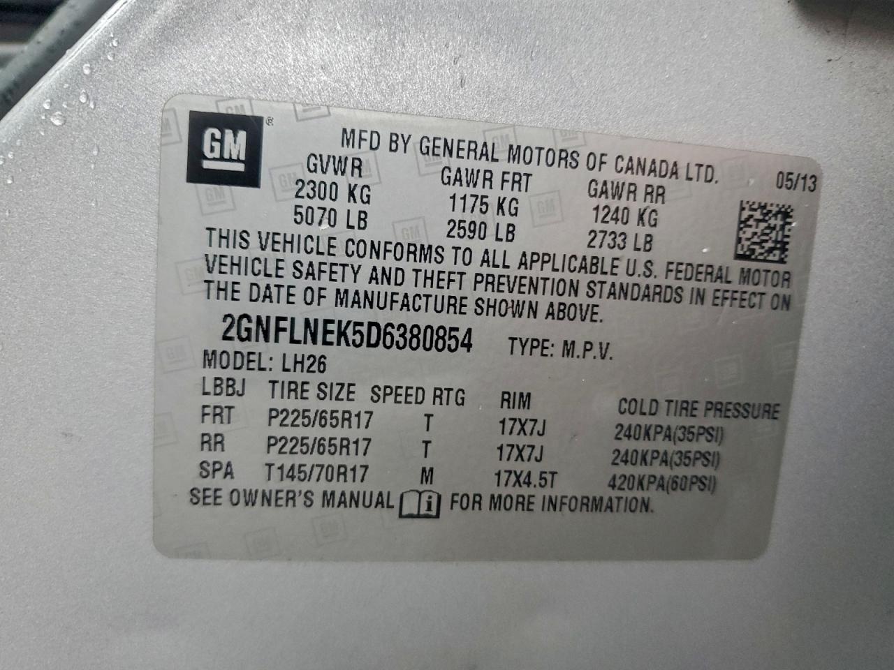 CHEVROLET EQUINOX LT