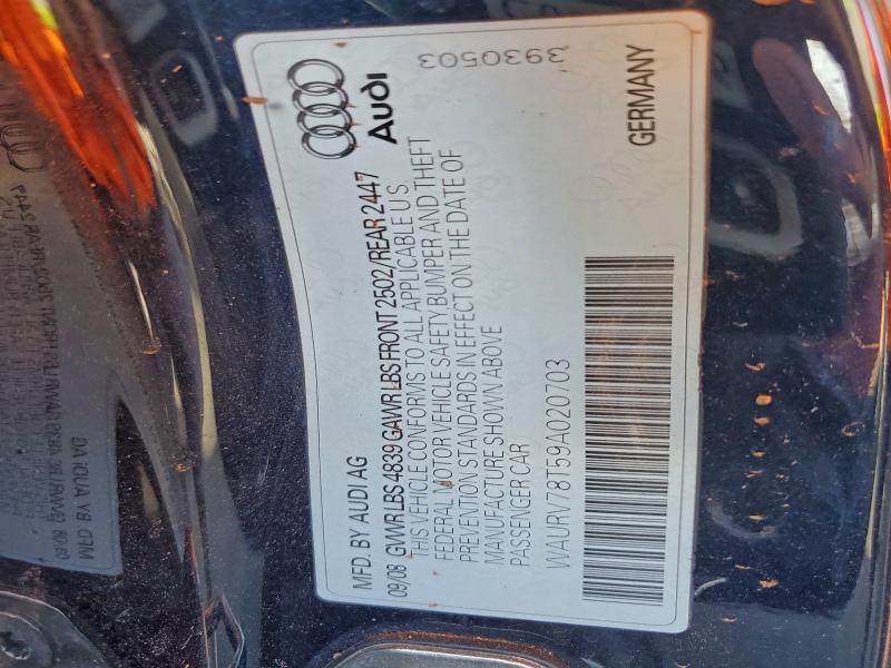 2009 AUDI S5 QUATTRO #3309389972