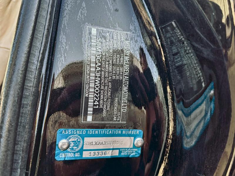 2017 MCLAREN AUTOMOTIVE 570GT #3316705415