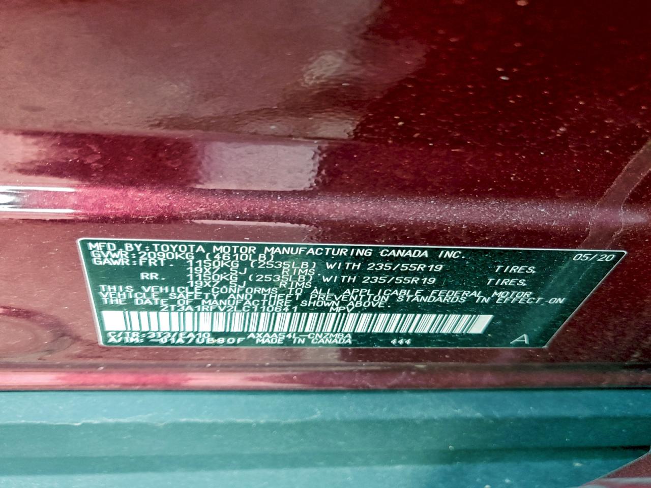 TOYOTA RAV4 XLE PREMIUM