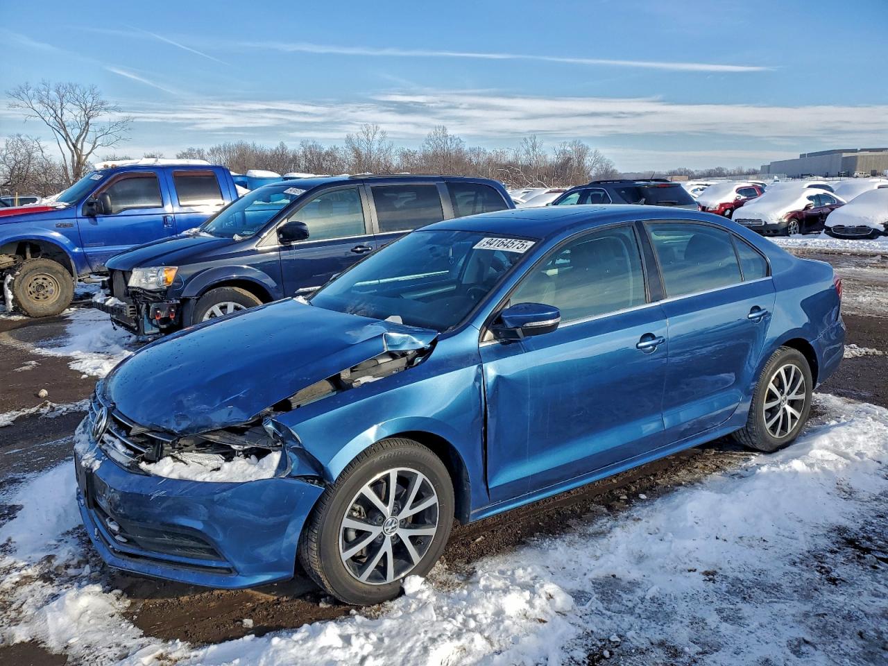 Lot #3303600938 2017 VOLKSWAGEN JETTA SE