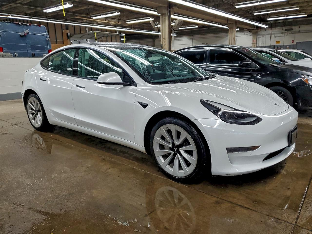 Lot #3316145215 2022 TESLA MODEL 3