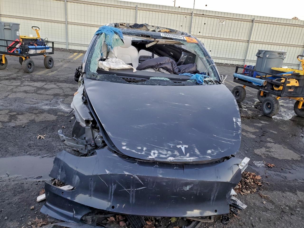 Lot #3311463236 2022 TESLA MODEL 3