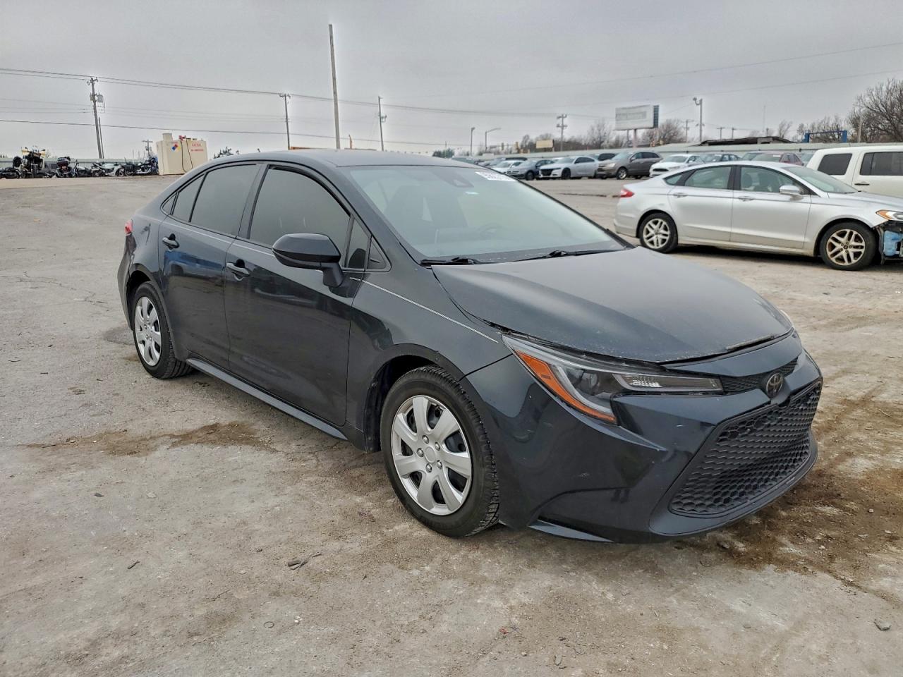 Lot #3308367301 2021 TOYOTA COROLLA LE