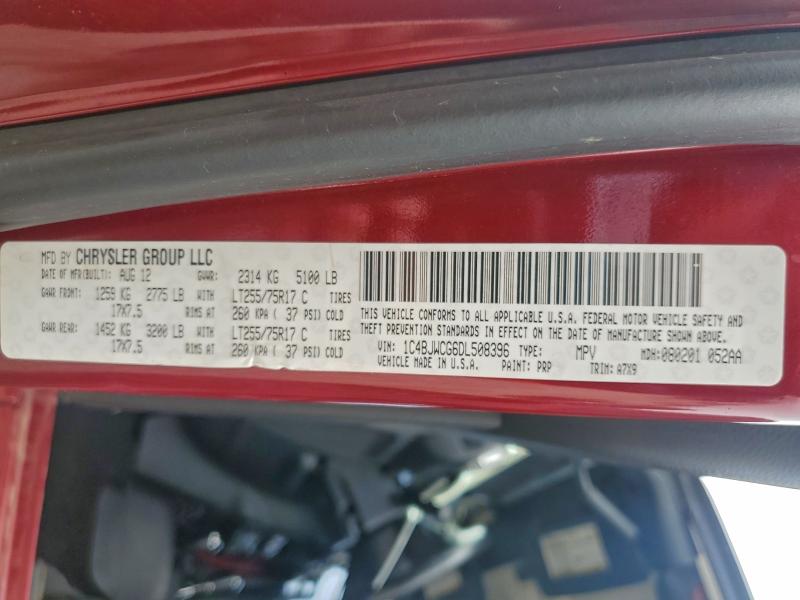 2013 JEEP WRANGLER R #3304606479