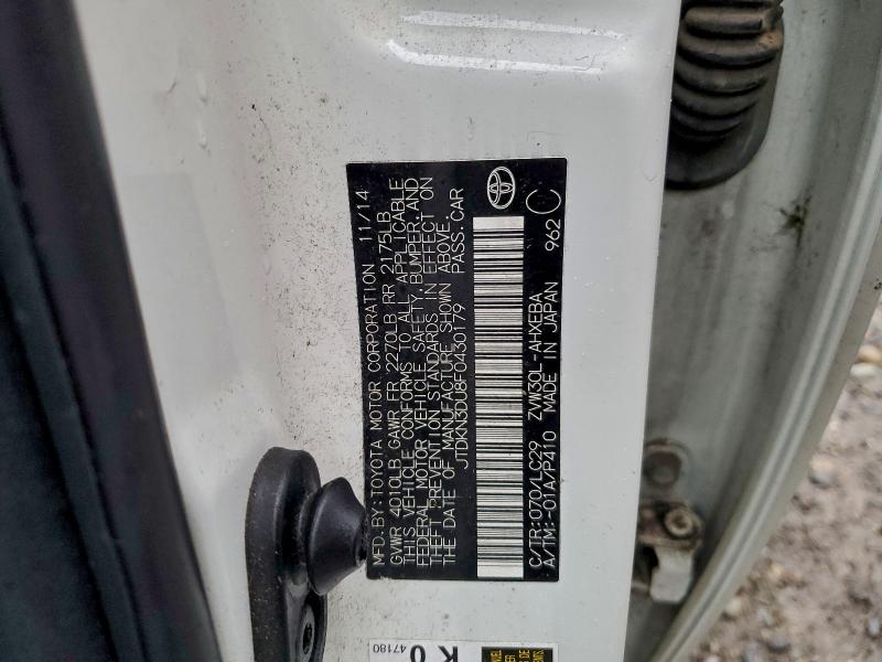 2015 TOYOTA PRIUS #3318071388