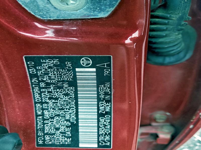 2010 TOYOTA PRIUS #3302765364