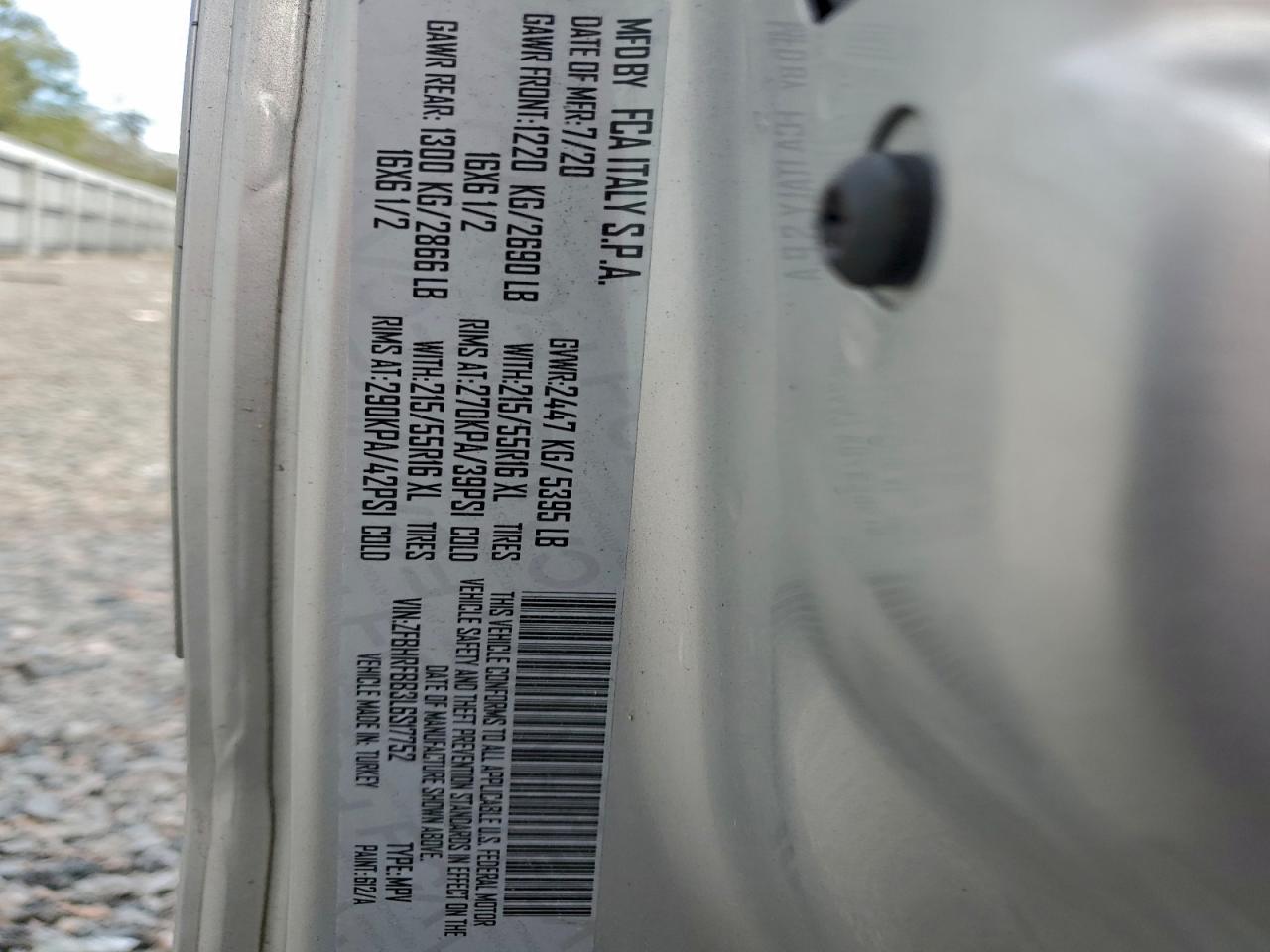 Lot #3318878993 2020 RAM PROMASTER