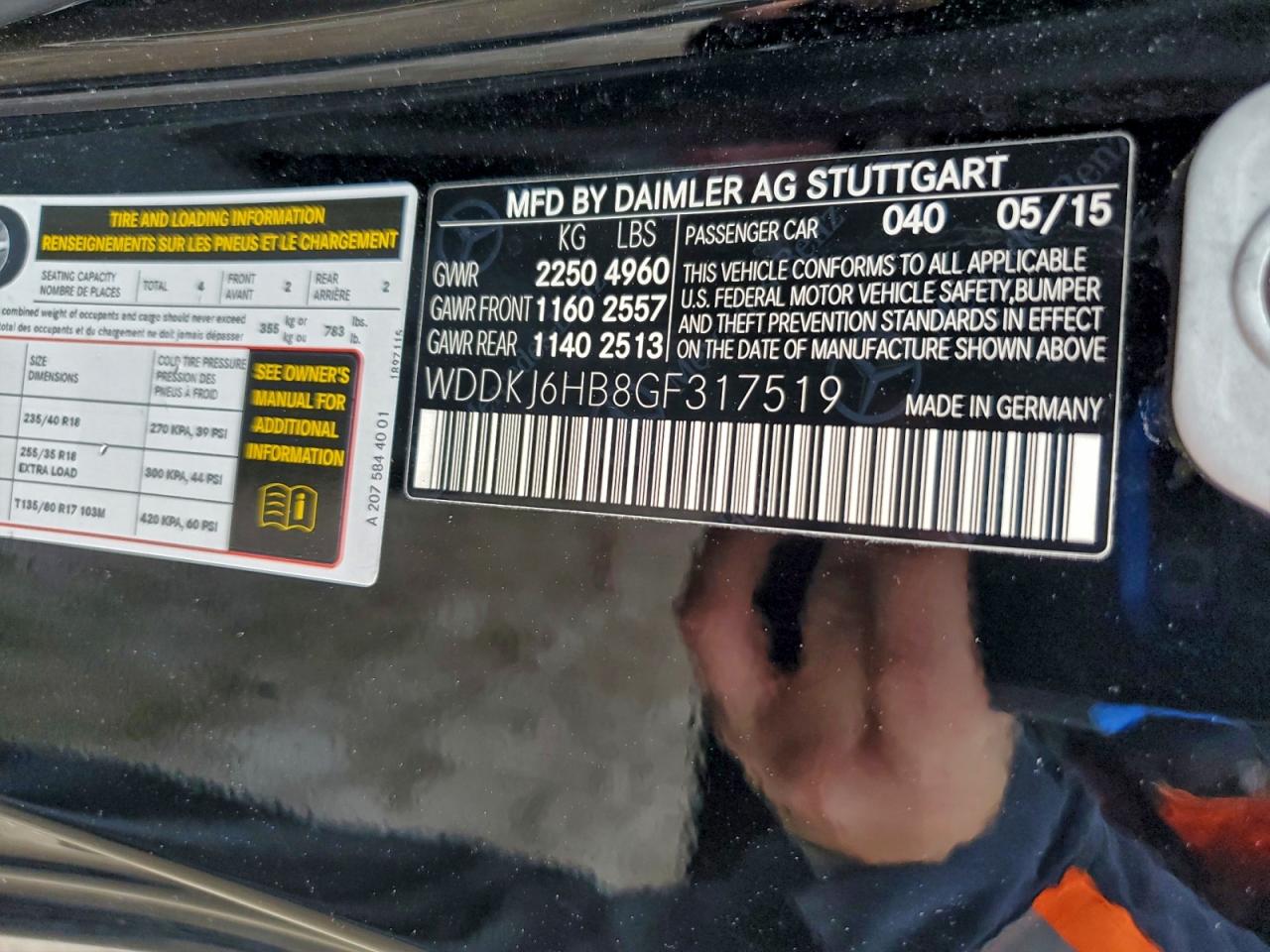 MERCEDES-BENZ E-CLASS 400 4MATIC