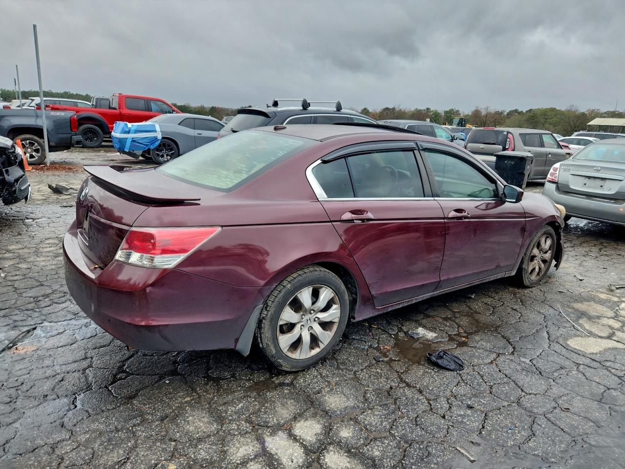 Lot #3308366273 2008 HONDA ACCORD EXL
