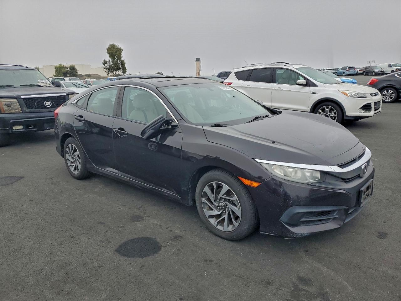 Lot #3315930092 2016 HONDA CIVIC EX