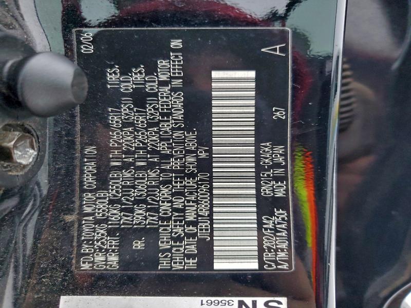 2006 TOYOTA 4RUNNER SR #3310372958