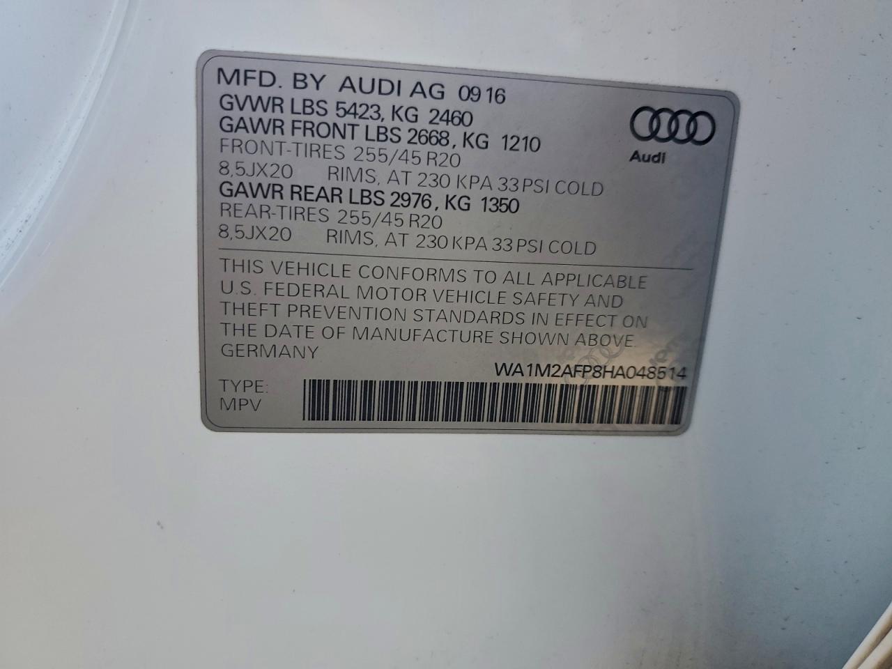 AUDI Q5 PREMIUM PLUS
