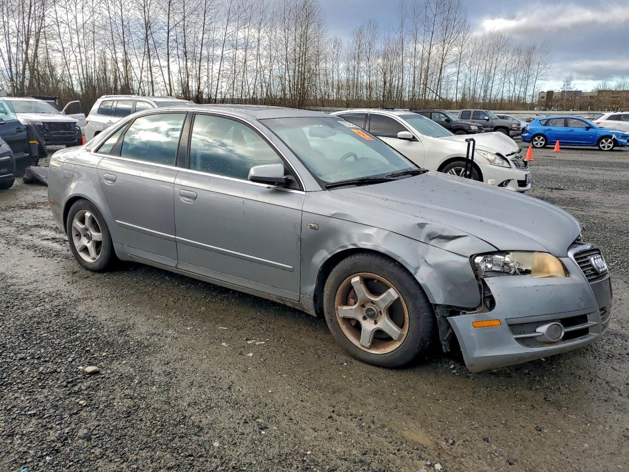 Lot #3318890925 2007 AUDI A4 2.0T QU