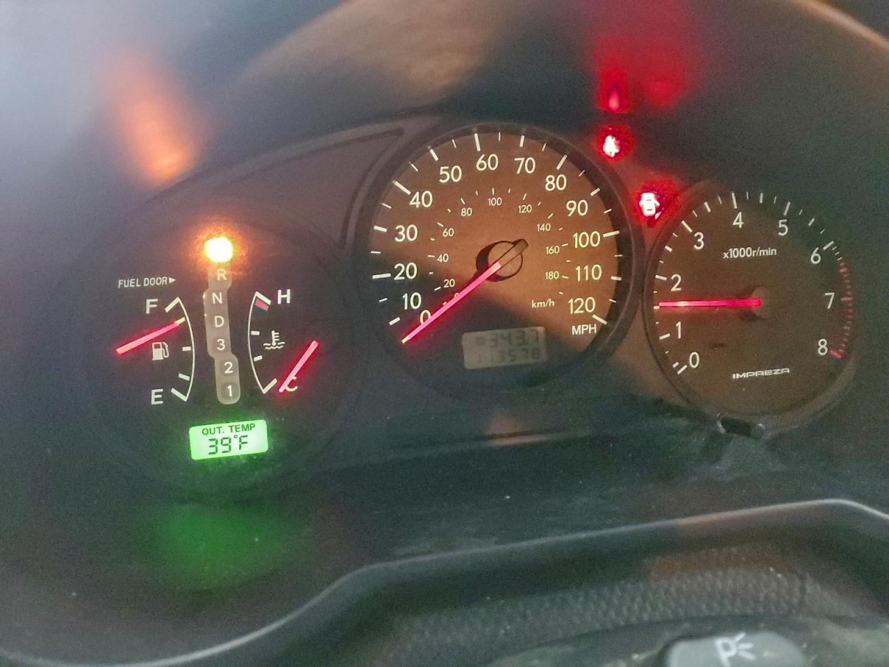 Lot #3309301621 2007 SUBARU IMPREZA 2.