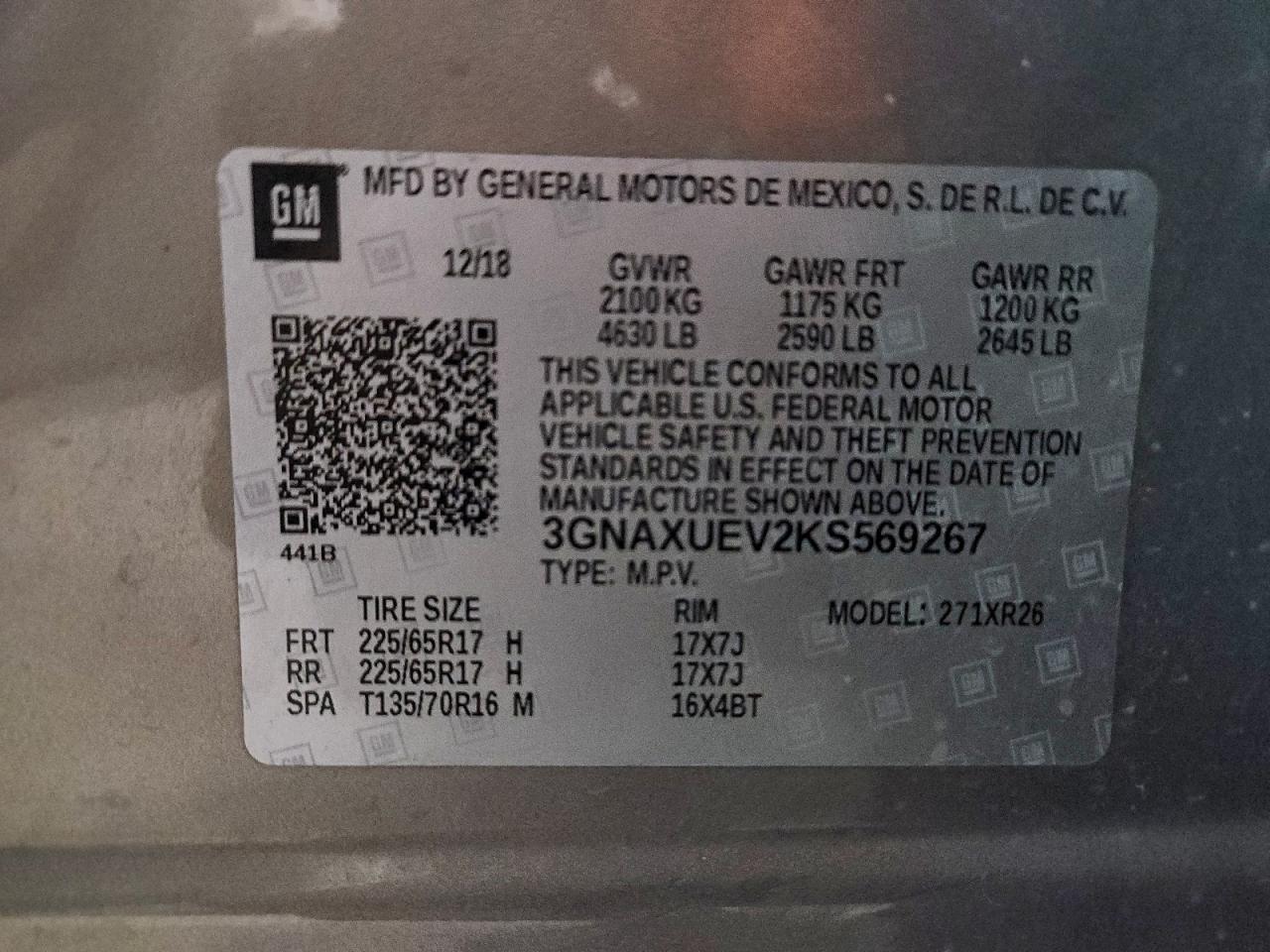 CHEVROLET EQUINOX LT