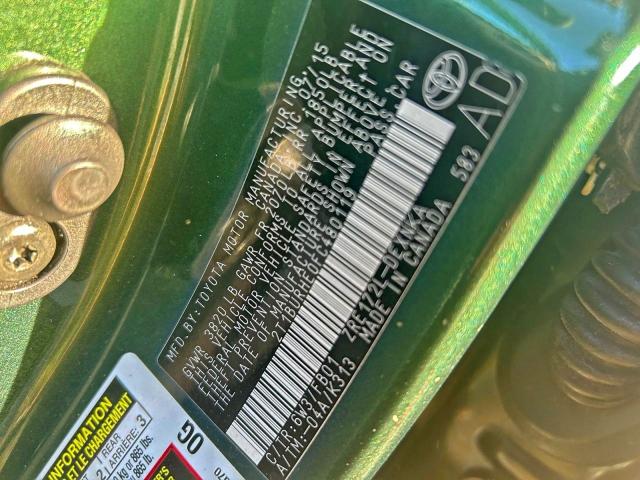 2015 TOYOTA COROLLA L #3304540468