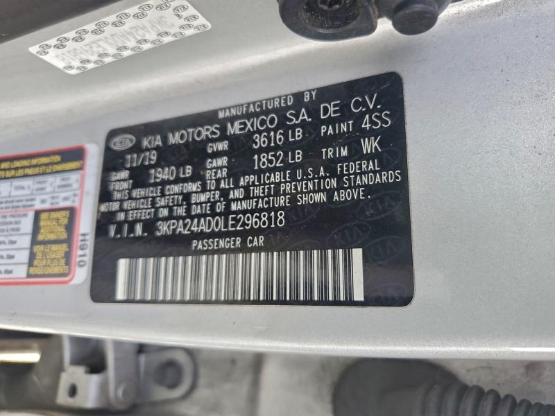 2020 KIA RIO LX #3312709320