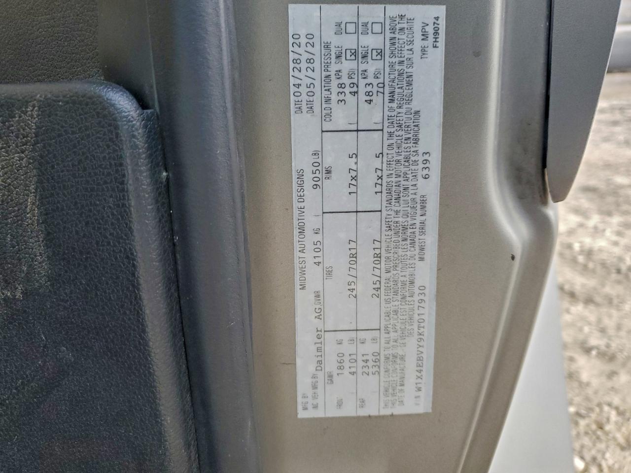 MERCEDES-BENZ SPRINTER 2500