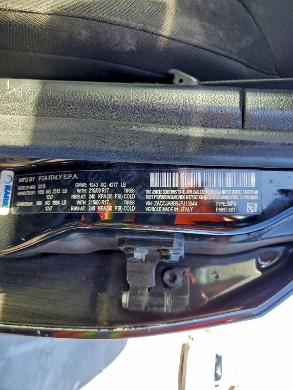 2018 JEEP RENEGADE L #3317807075