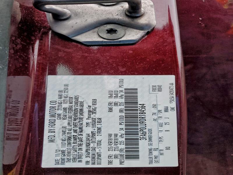 2013 FORD FUSION SE #3303758453