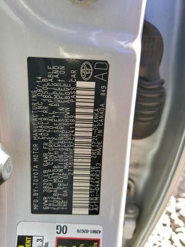 2015 TOYOTA COROLLA L #3301716448