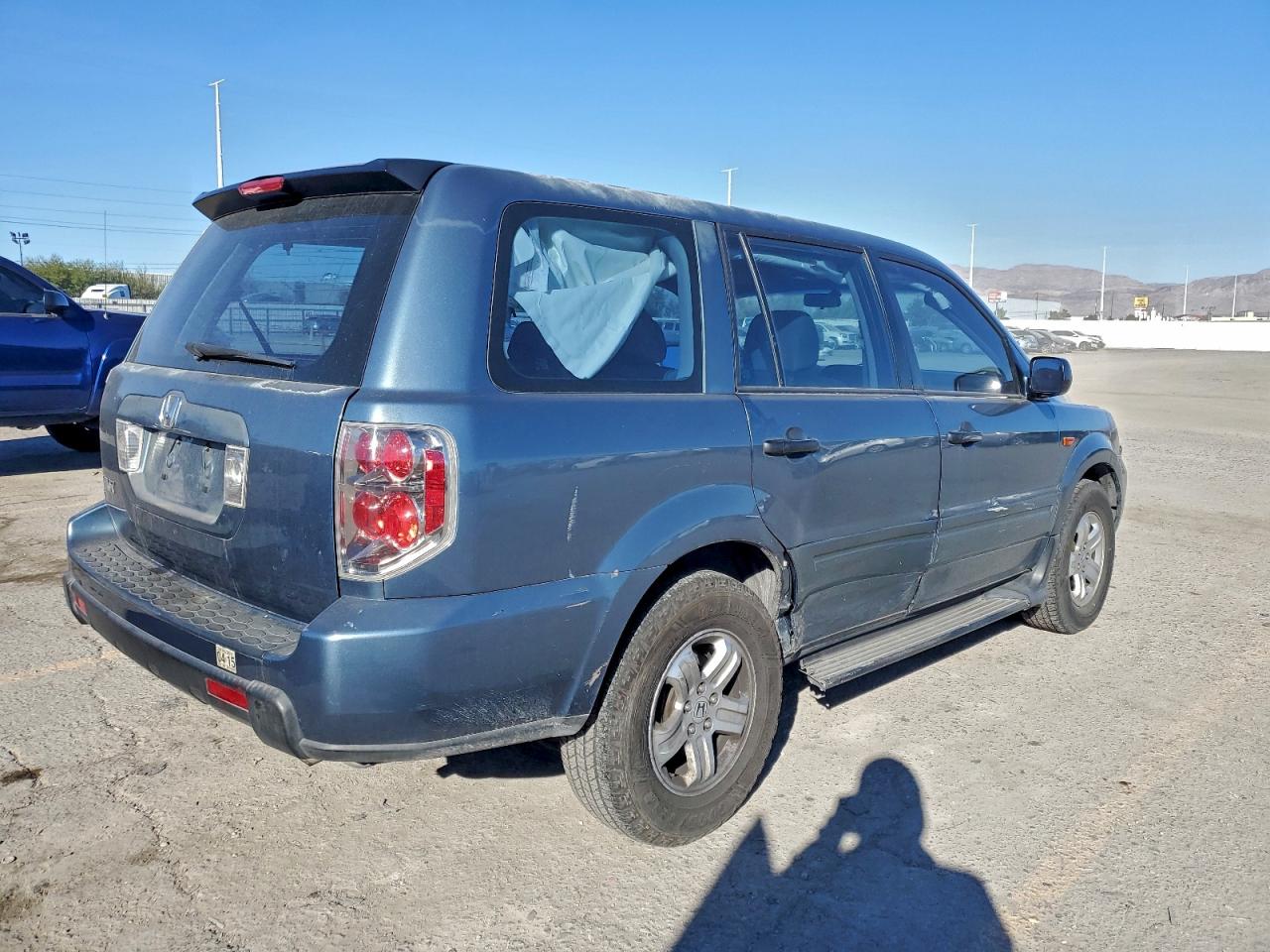 Lot #3312779104 2007 HONDA PILOT LX