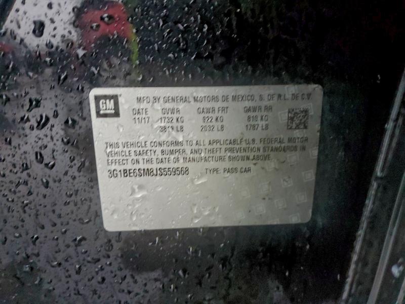 2018 CHEVROLET CRUZE LT #3303728433