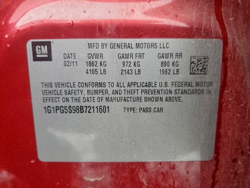 2011 CHEVROLET CRUZE LT #3308445322